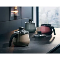 WMF Fusiontec Mineral Mini-Topf Mit Glasdeckel, 12 Cm, Dark Brass -VMD Geschäft unnamed file 4573