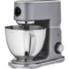 WMF Profi Plus Küchenmaschine, 1000 W, Cromargan-Rührschüssel 5 L, Planetarisches Rührwerk, 8 Geschwindigkeitsstufen, Steel Grey