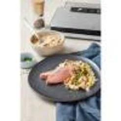 WMF Lono Vakuumiergerät 90 W, Folienschweißgerät Mit Abnehmbarer Folienbox, Folienrolle Und 5 Beutel, 30 Cm Doppel-Schweißnaht, 5 Funktionstasten -VMD Geschäft unnamed file 641