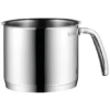 WMF Provence Plus Milchtopf Ohne Deckel 14 Cm, Kochtopf 1,7l, Cromargan Edelstahl Poliert, Topf Induktion, Unbeschichtet, Backofengeeignet