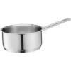 WMF Compact Cuisine Stielkasserolle 16cm Ohne Deckel, Kochtopf Klein 1,5l, Milchtopf Induktion, Cromargan Edelstahl Poliert, Innenskalierung, Unbeschichtet -VMD Geschäft unnamed file 765