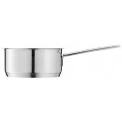 WMF Compact Cuisine Stielkasserolle 16cm Ohne Deckel, Kochtopf Klein 1,5l, Milchtopf Induktion, Cromargan Edelstahl Poliert, Innenskalierung, Unbeschichtet -VMD Geschäft unnamed file 767