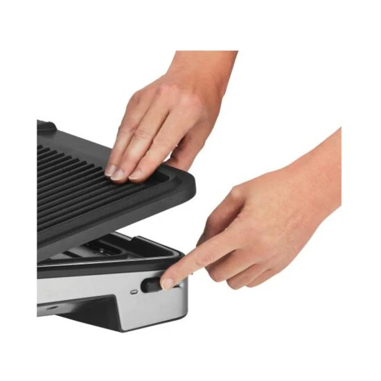 WMF Profi Plus Kontaktgrill Perfection, Elektrogrill 2000 W, 6 Programme, Sensor-Technologie, Beschichtete Platten, Panini Grill, Edelstahl Matt 6 WMF Profi Plus Kontaktgrill Perfection, Elektrogrill 2000 W, 6 Programme, Sensor-Technologie, Beschichtete Platten, Panini Grill, Edelstahl Matt – Bild 4