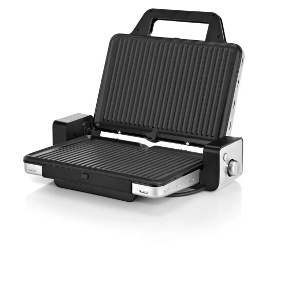 WMF Lono Kontaktgrill 2-in-1, Tischgrill, Spülmaschinenfeste Grillplatten, 2100 W 5 WMF Lono Kontaktgrill 2-in-1, Tischgrill, Spülmaschinenfeste Grillplatten, 2100 W – Bild 3