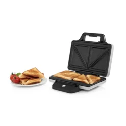 WMF Lono Sandwich Maker, Sandwichtoaster, Für 2 Standard- Oder XXL-Toasts, 2-stufige Höhenanpassung Für Mehr Füllung, Edelstahl Matt -VMD Geschäft unnamed file 853