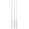 WMF Baric Strohhalm Bürste 3 Stück, 20 Cm, Reinigungsbürste Für Trinkhalme, Metallstrohhalme, Glasstrohalme, Milchschlauchbürste, Shisha Bürste