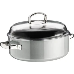 WMF Fusiontec Mineral Schmortopf, Ø 28cm, Platinum